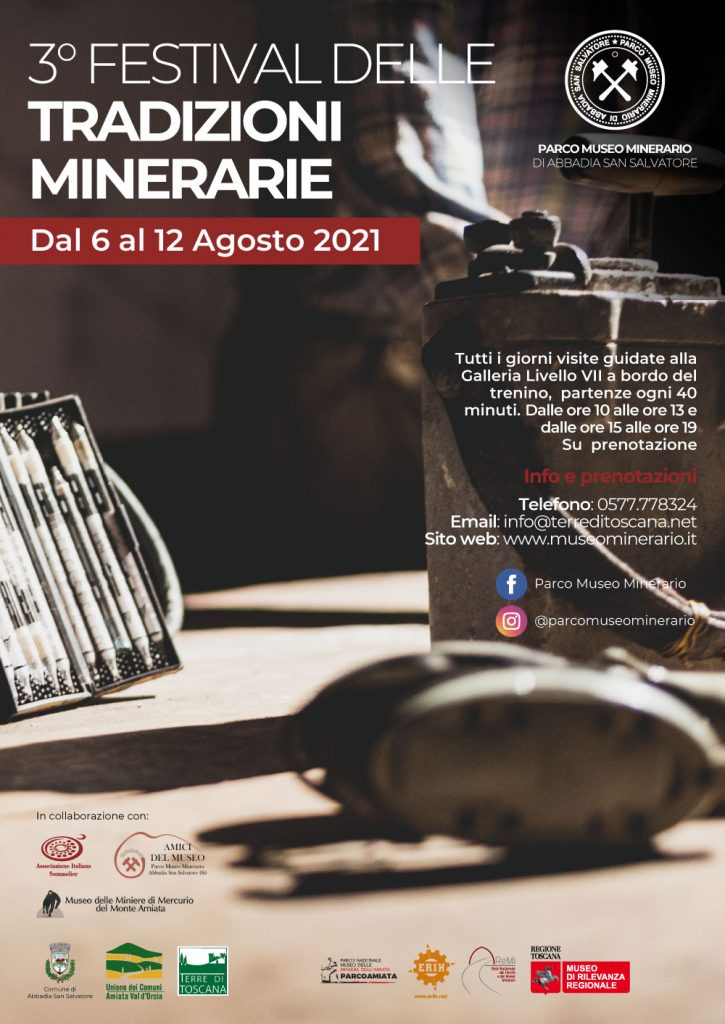 Festival delle Tradizioni Minerarie (3^ Edizione) - dal 6 al 12 Agosto 2021