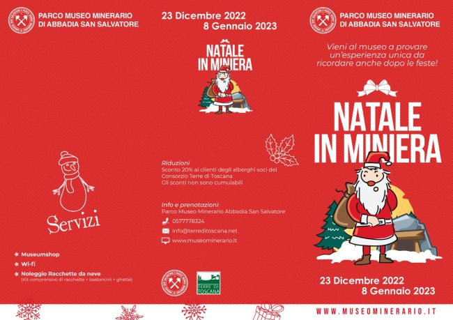 Natale 2022 al Parco Museo Minerario