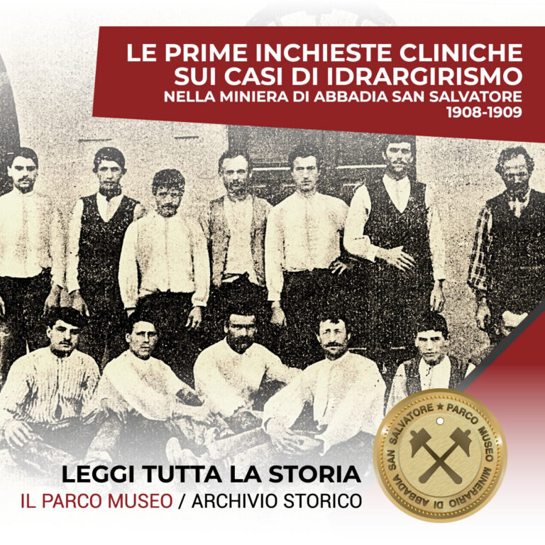 Le prime inchieste cliniche sui casi di idrargirismo nella miniera di Abbadia San Salvatore (1908 - 1909)
